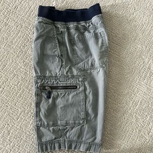Hanna Andersson Grey Cargo Shorts
